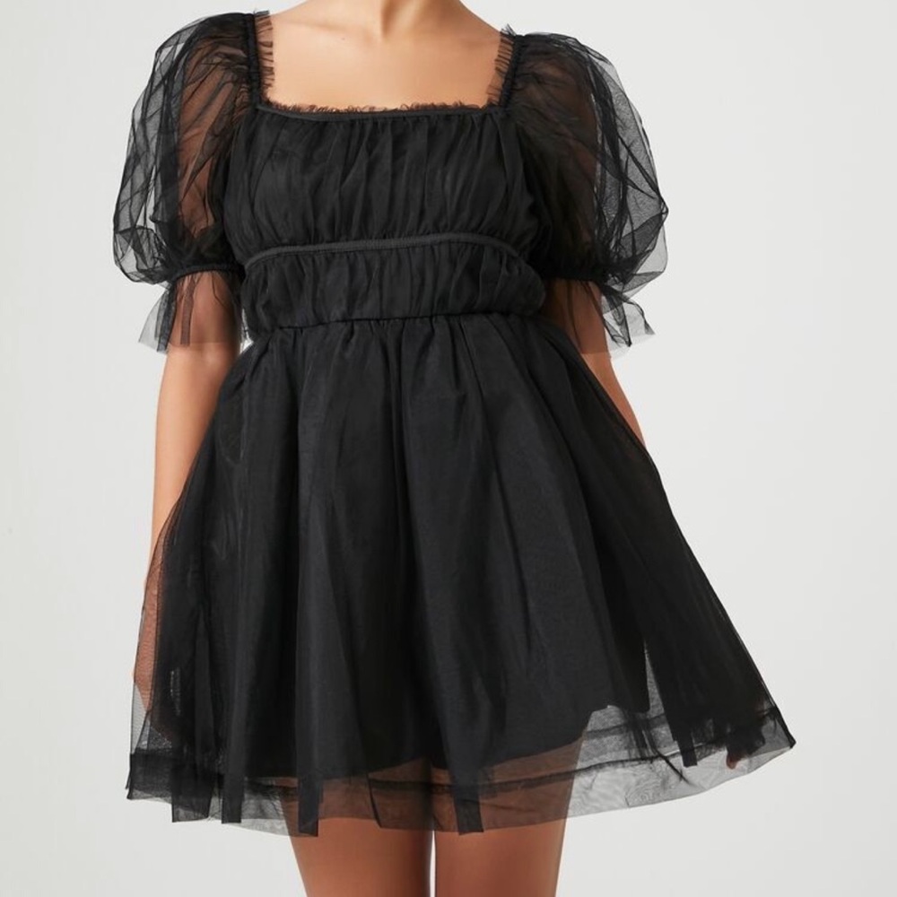 NWT stunning tulle babydoll dress